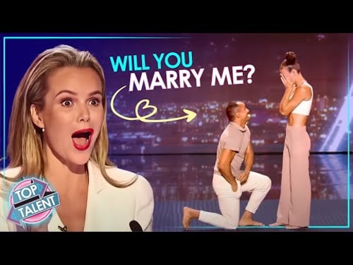 SURPRISE Marriage Proposals on STAGE!