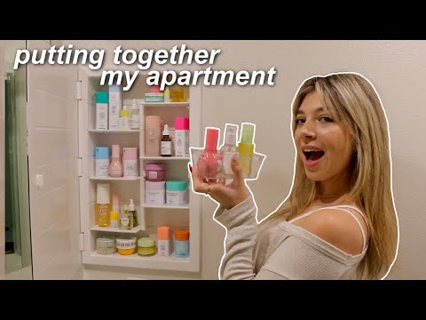ORGANIZING MY NEW APARTMENT °ā¢. āæ .ā¢Ā° (this will motivate you) moving ep. 3
