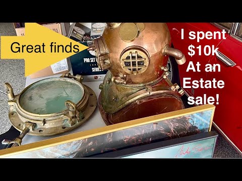 I spent $10K at an estate sale! wait till you see what i got!