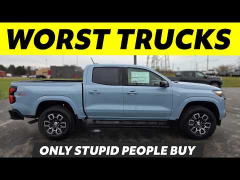 12 Worst Pickup Trucks to Buy in 2026 (Ranked Bad to Catastrophic!)