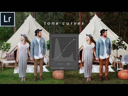 HOW TO USE THE TONE CURVE IN LIGHTROOM (Tone Curve Explained!)
