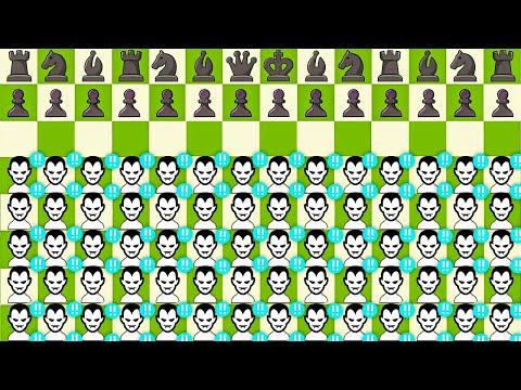 50 VAMPIRE PAWNS VS ALL CHESS PIECES | Chess Memes #112