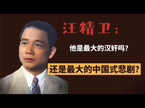 汪精卫:他是最大的汉奸吗?还是最大的中国式悲剧?