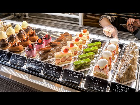 Amazing skills ! Day in the Life of a Japanese pastry shop