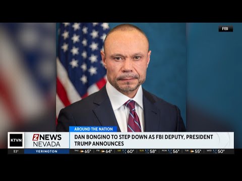 FBI Deputy Director Dan Bongino says he plans to resign next month as bureau's No 2 official