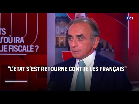 Éric Zemmour : "L'État s'est retourné contre les Français, il est devenu l'ennemi des Français"|LCI