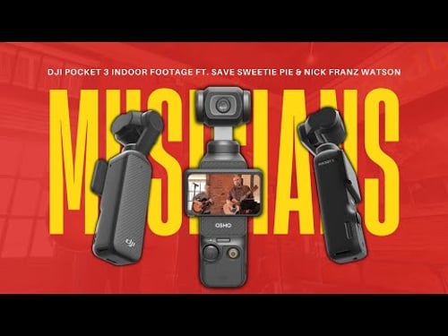 DJI Pocket 3 Indoor Footage | No External Mic | Musicians Save Sweetie Pie & Nick Franz Watson