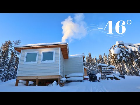 -46° Extreme Cold Cabin Life