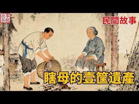 守著瞎母度半生,分家只拿壹爛筐!鄰人笑他愚,掀開筐底見銀票滿箱,結局太痛快! #民間故事#情感 #睡前故事#人生感悟