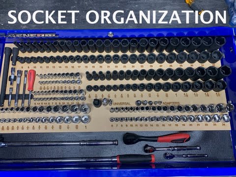 DIY Laser Cut Socket Organizer | OCD Tool Organization