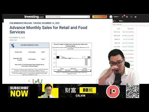 《美股Vin化爐》 251217:非農好定差,失業率增加/零售平穩 ,通脹要等/日元加息了,拆倉又驚過/Tesla創新高,全靠自動駕駛/派拉蒙退收購WBD