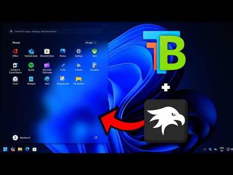 How to get a Transparent Taskbar & Translucent Start Menu in Windows 11!