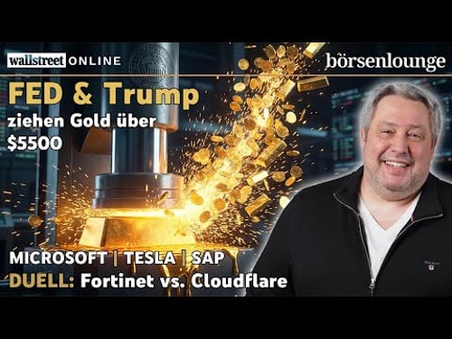 Zahlengewitter | Microsoft: Zu hohe Ausgaben, Tesla: Gute Zahlen, SAP: Absturz