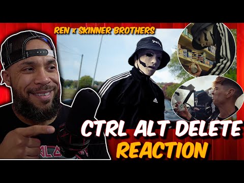 Another FIRE 1 TAKE - American Videographer REACTION to REN x THE SKINNER BROTHERS "Ctrl Alt Delete"