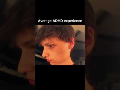 Average ADHD experience