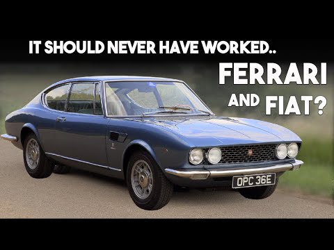 When Fiat Made A Car with Ferrari V6 Engine! Fiat Dino Coupe