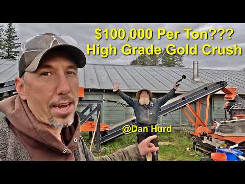 $100,000 PER TON Ore! Crushing & Smelting the Richest Gold Pocket from Our Mine Episode 14 Season 3
