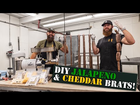 How to Make Smoked Deer Sausage at Home with the Bearded Butchers! (DIY)