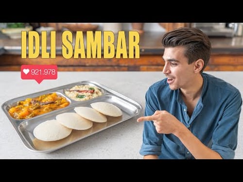 How to Make South India’s Iconic Breakfast – Fluffy Idli, Sambar & Chutney