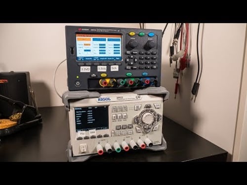 Synchronising Keysight E36312A and Rigol DP832 PSUs