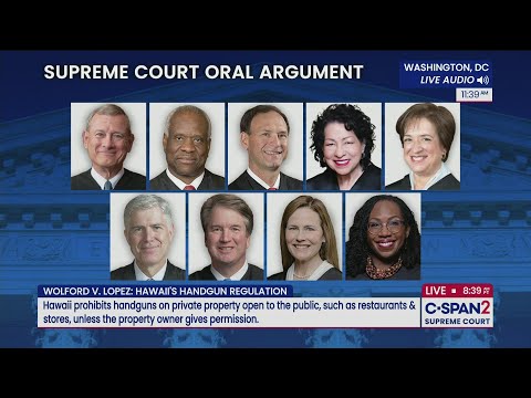 U.S. Supreme Court Oral Argument on Challenge to State Gun Regulations