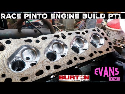 How to Build A Ford Pinto Race Engine with Evans Power / Burton Power Part 1