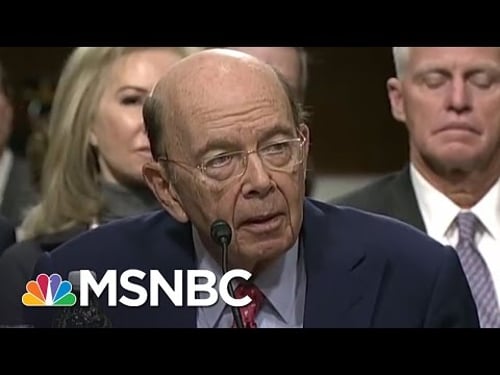 Wilbur Ross At Nexus Of Donald Trump Russian Deal | Rachel Maddow | MSNBC