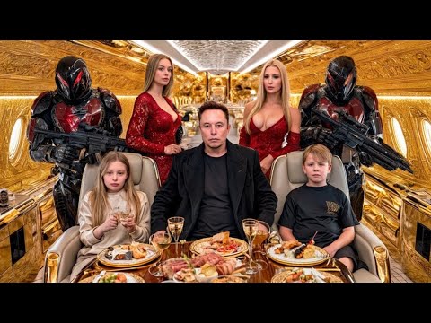 How Elon Musk's Family Secretly Travels!