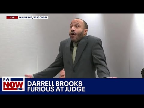 Darrell Brooks RAGES at judge for pulling 'fast maneuvers' | LiveNOW from FOX