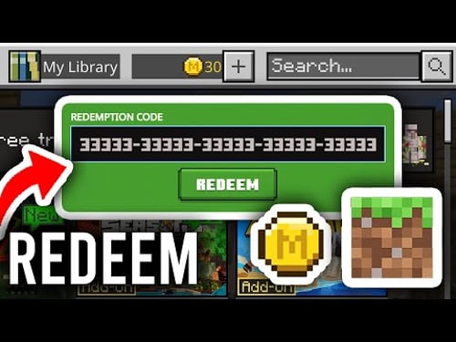 How To Redeem Minecraft Gift Card Code For Minecoins - Step By Step