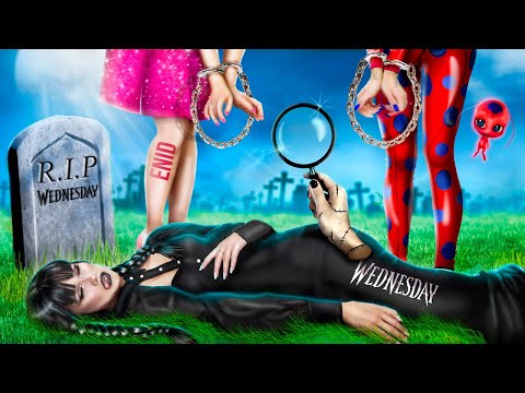 Кто убил Уэнсдей Аддамс! Русалка vs Леди Баг vs Вампир