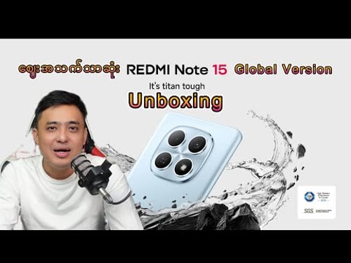 Redmi Note 15 4G Global Unboxing