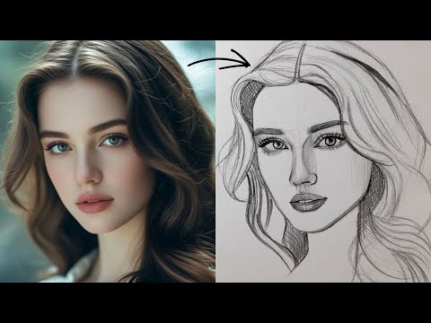 The Easiest Way to Draw a Realistic Face (No Loomis Needed)