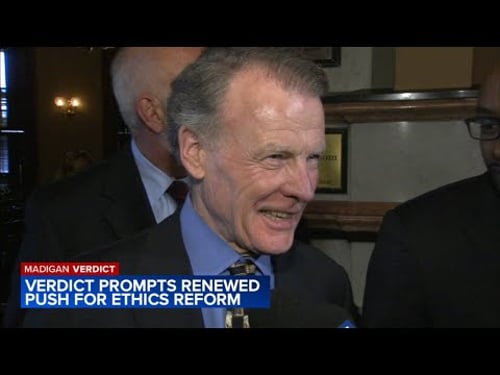 Madigan verdict prompts push for ethics reform from Republicans and Democrats