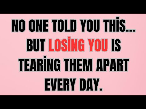No One Told You This… But Losing You Is Tearing Them Apart Every Day.