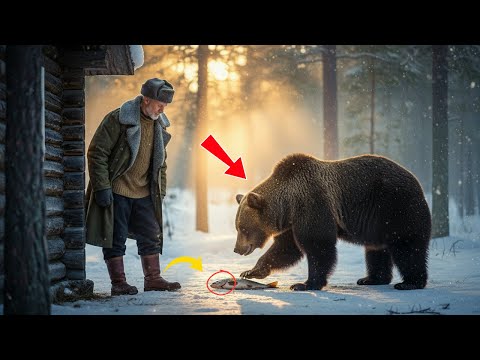 «Он спас медвежонка из ледяной реки… Но то, что сделала тайга через год, растрогает вас до слёз»