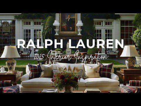 Creating RALPH LAUREN Aesthetics At Home | 2025 Interior Inspiration