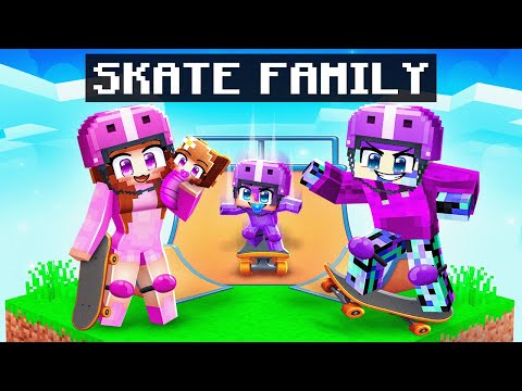 Having a Skateboarder Family in Minecraft…