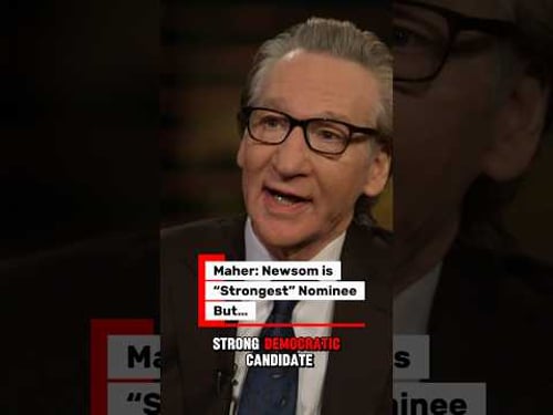 #BillMaher: #gavinnewsom is the “strongest” Democratic nominee “right now” #news #politics