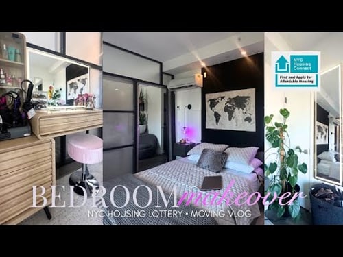 TURN MY STUDIO APARTMENT INTO A 1 BEDROOM | NYC HOUSING CONNECT APARTMENT | Moving Vlog Part 2
