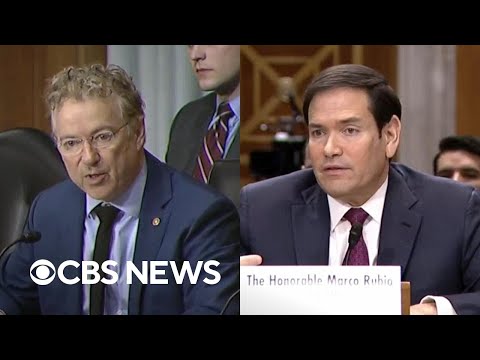 Watch: Rand Paul asks Rubio why Maduro capture wouldn't be considered act of war