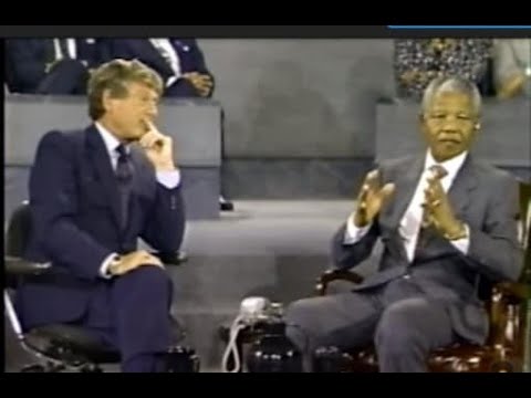 Powerful Nelson Mandela Interview at Town Hall, USA that amazed the whole world (June 21st 1990)