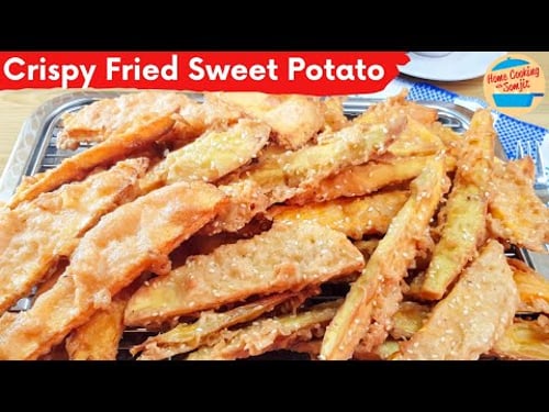 π Crispy Sweet Potato Fritters (Mun Thod) β Thai-Style & Perfectly Crunchy!