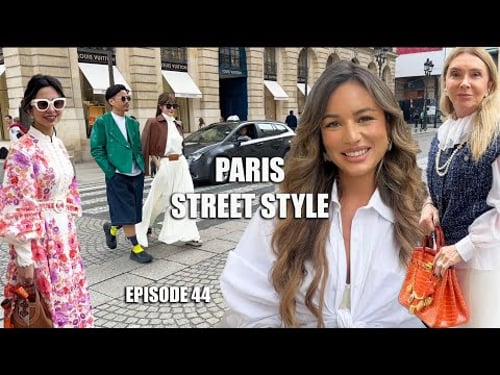 WHAT EVERYONE IS WEARING IN PARIS → PARIS Street Style Fashion → EPISODE.44