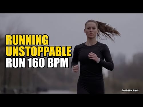 UNSTOPPABLE Running Mix - 160 BPM Electro Pop Music