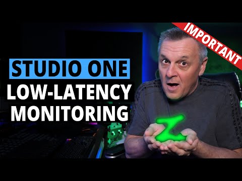 Studio One | Low Latency Monitoring (AMAZING)