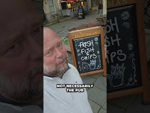 I'm a Tourist in England... FISH & CHIPS (Part 4)