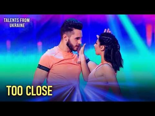 This Duo Turned Dance Into Pure Heat | Ukraine's Got Talent TOO CLOSE