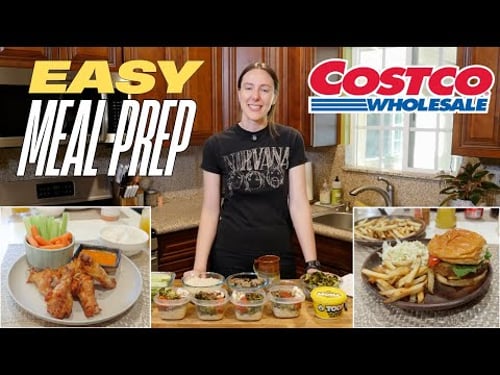 The EASIEST Costco Meal Prep You’ll Ever See, So Easy!
