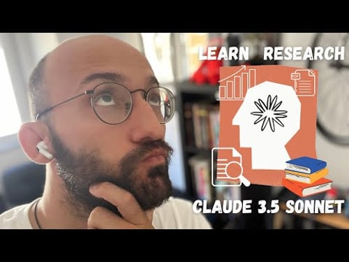 How to Use Claude 3.5 Sonnet & Artifacts for Studying, Learning & Research